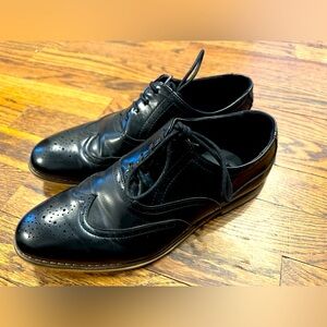 Stacy Adams Black Dress Shoes Boys Size 6